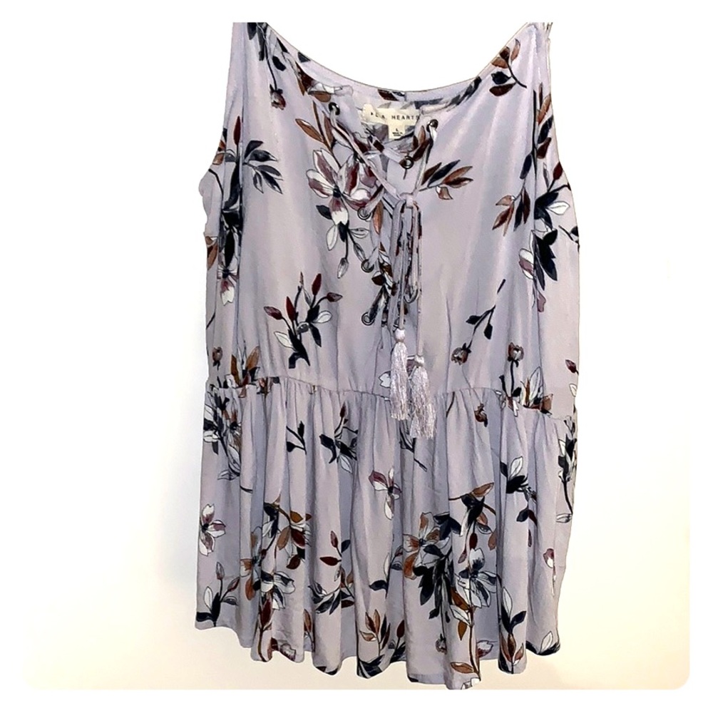 L.A. Hearts Floral Tank